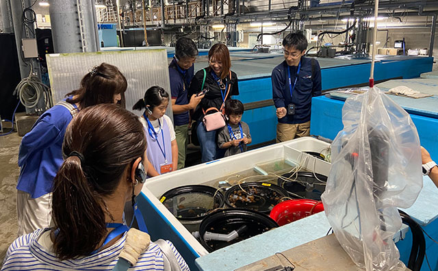 未公開生物バックヤードツアー