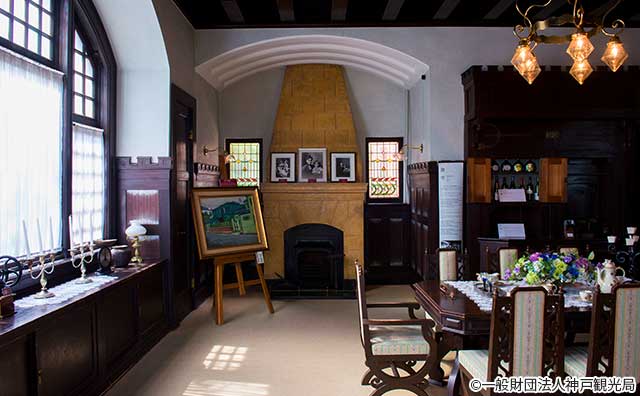 風見鶏の館　食堂のイメージ　©一般財団法人神戸観光局