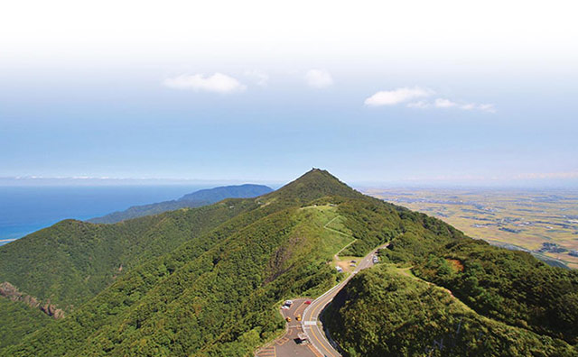 弥彦山からの眺め