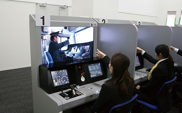 鉄道博物館の運転手体験