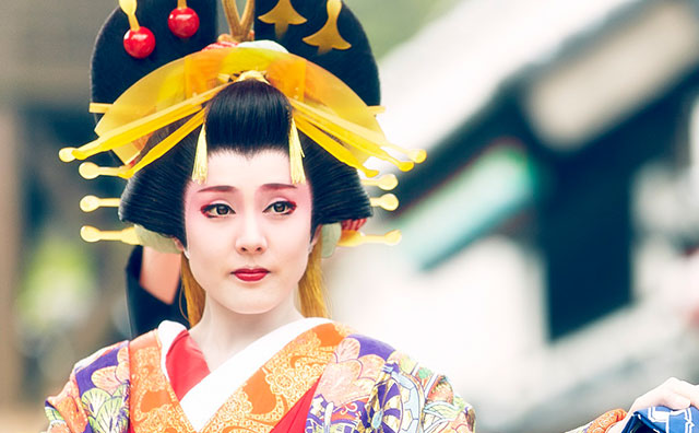 日光江戸村　花魁