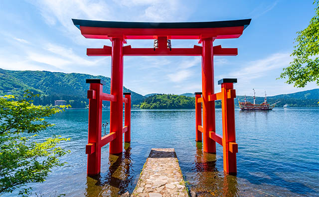 箱根神社の鳥居