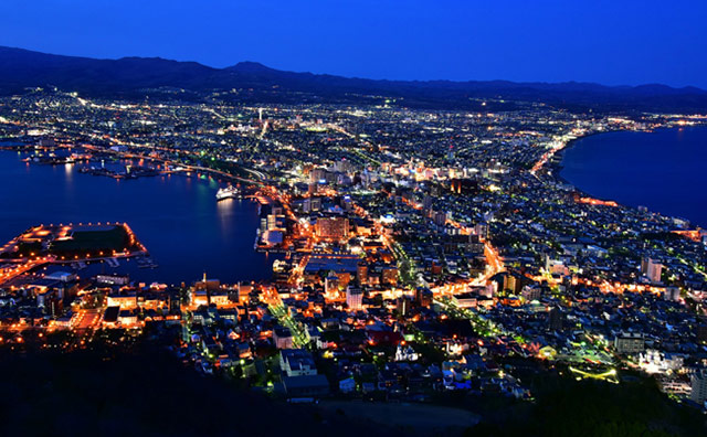 函館　夜景