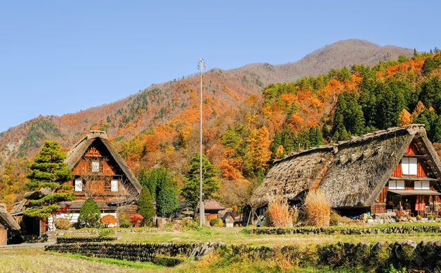 秋の白川郷