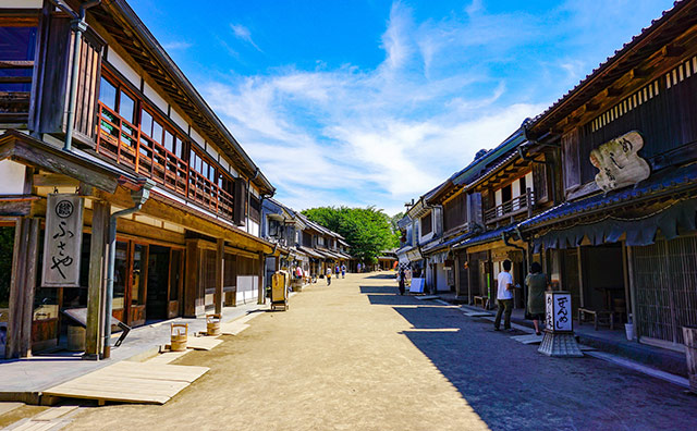 房総のむら 町並み