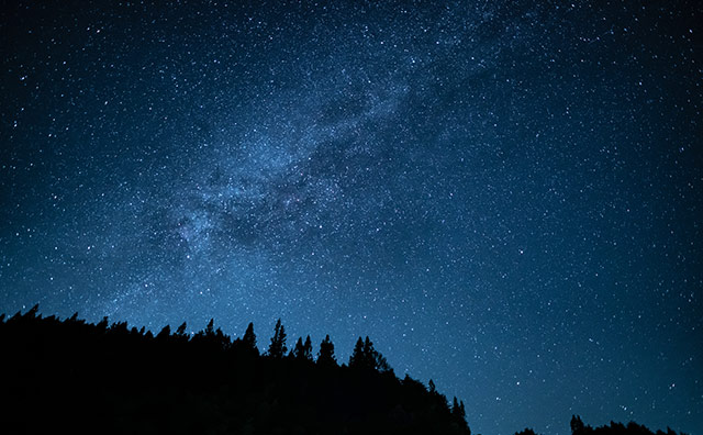 日本一と称される阿智村の星空
