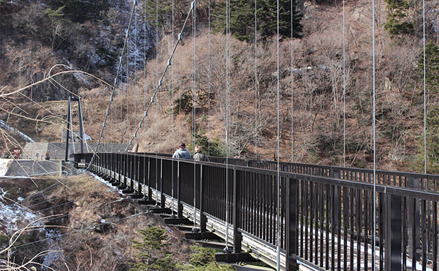 鬼怒楯岩大吊橋