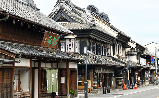 川越一番街（蔵造りの町並み）