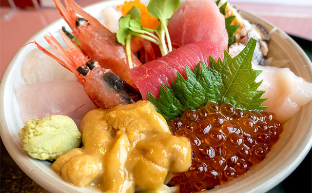 東北ならではの海産物（イメージ）