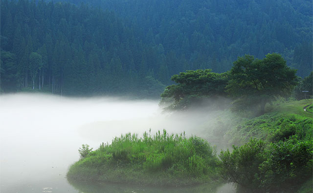 霧幻峡の渡し