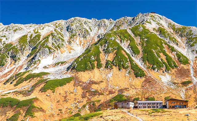 立山黒部アルペンルートの秋の絶景紅葉スポット6ヵ所