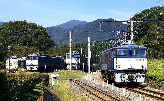電気機関車運転体験