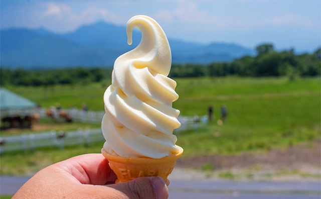 清泉寮ソフトクリーム 