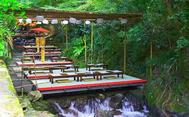 川床を楽しめるエリアは？