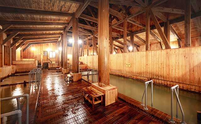 玉川温泉　大浴場