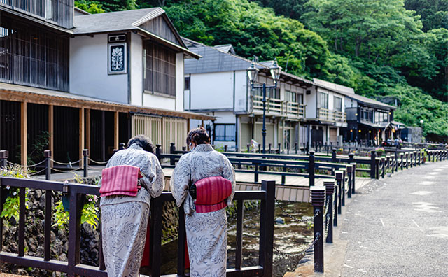 温泉街の魅力